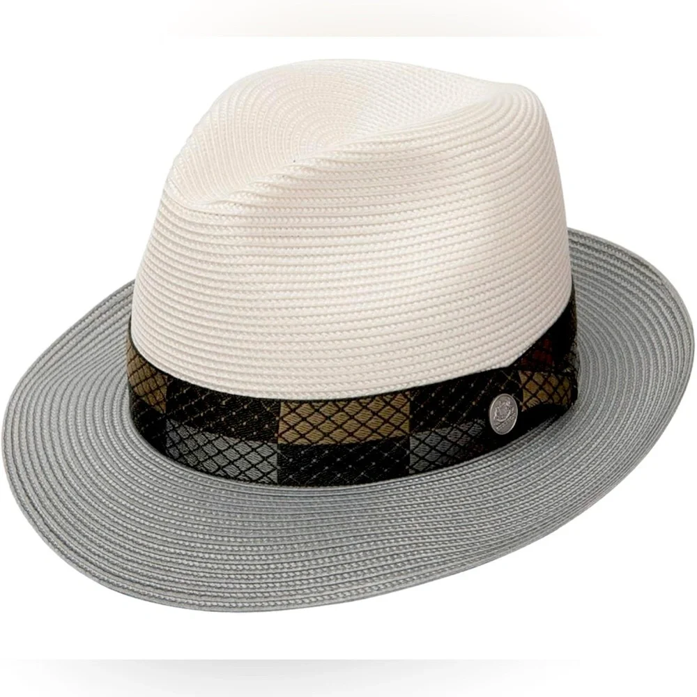 Stetson Andover Grey 71/4R Florentine Italy Hat - Picture 1 of 9